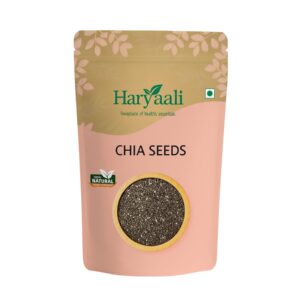Haryaali 100% Natural Chia Seeds – Superfood for Energy & Wellness 200gm