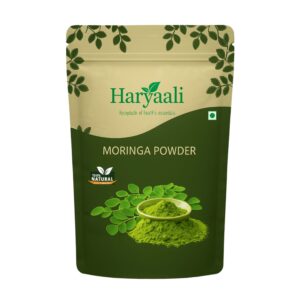 Haryaali 100% Natural Moringa Powder – Superfood for Immunity & Wellness 200gm
